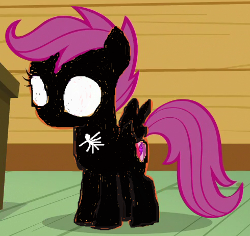 Scootaloo  bonded venom symbiote