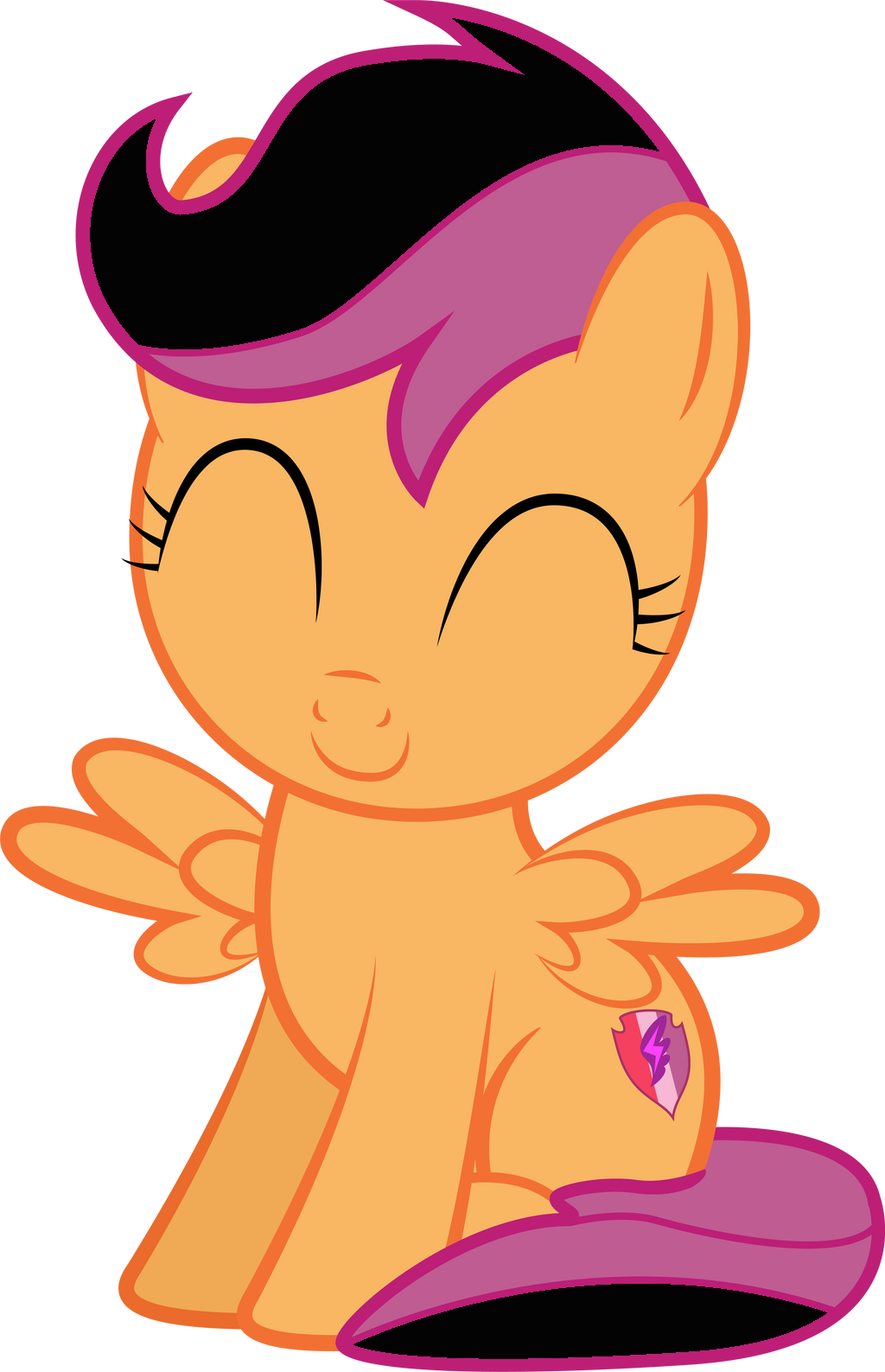 Corrupted scootaloo(The Dark Multiverse)