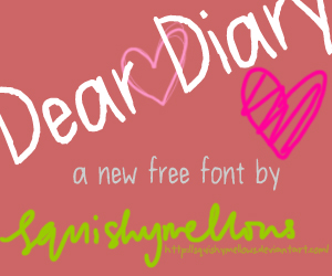 Dear Diary Font