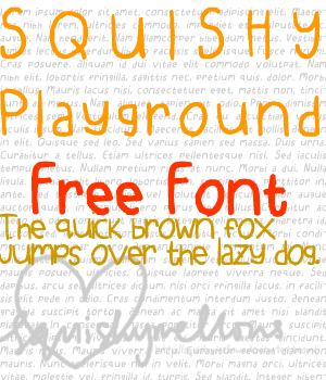 Squishy Playground Font