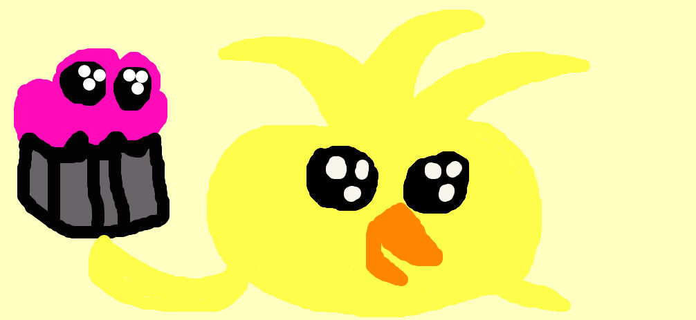 chica and cupcake by killersandwich09 on DeviantArt