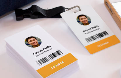 Id card Mockup