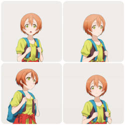 Pack #46 Render Rin Hoshizora