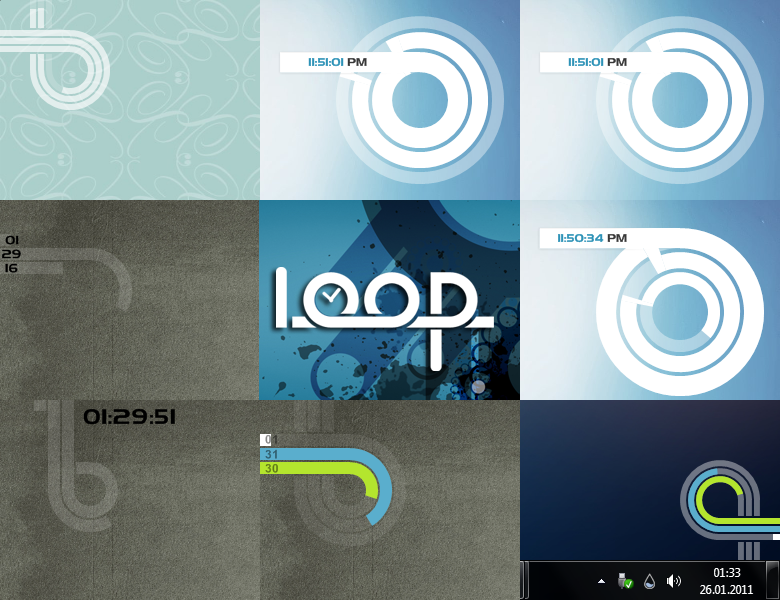 Loop Clock by FreakQuency85 on DeviantArt