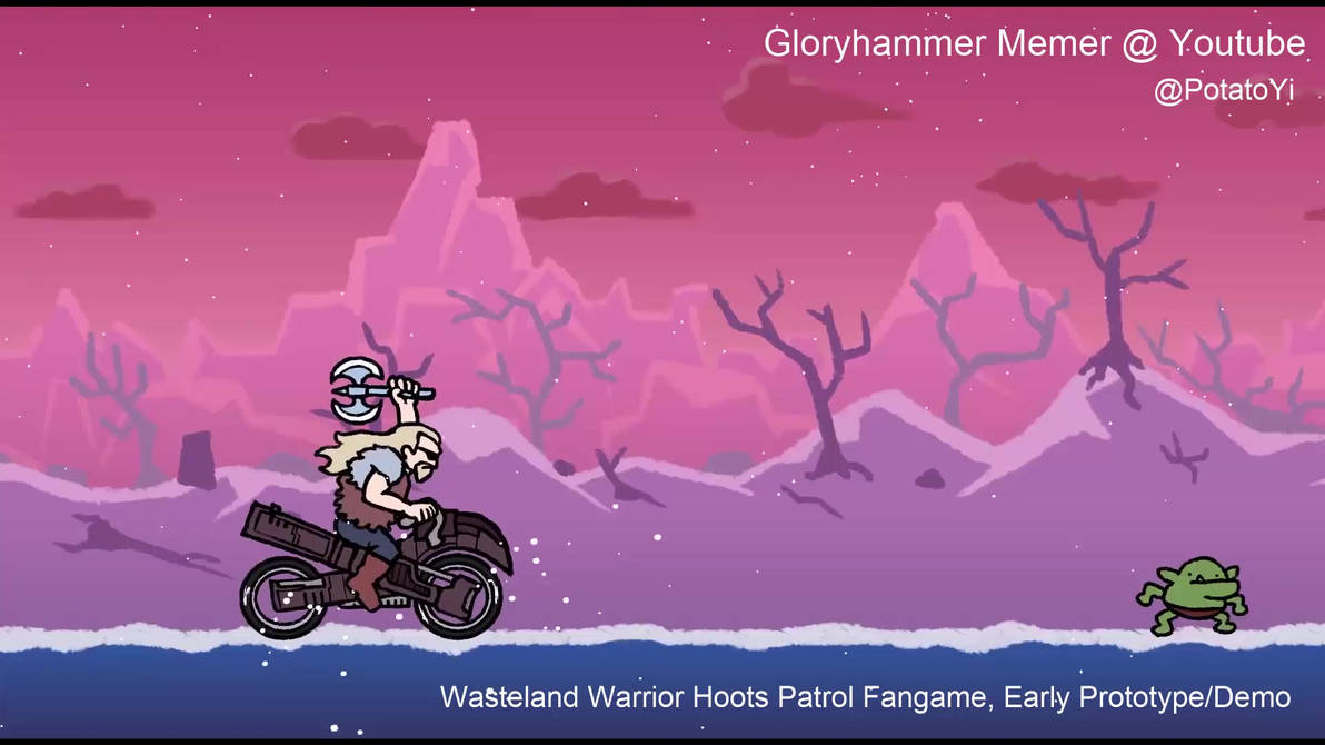 Wasteland Warrior Hoots Patrol Fangame (Prototype) by PotatoYi on