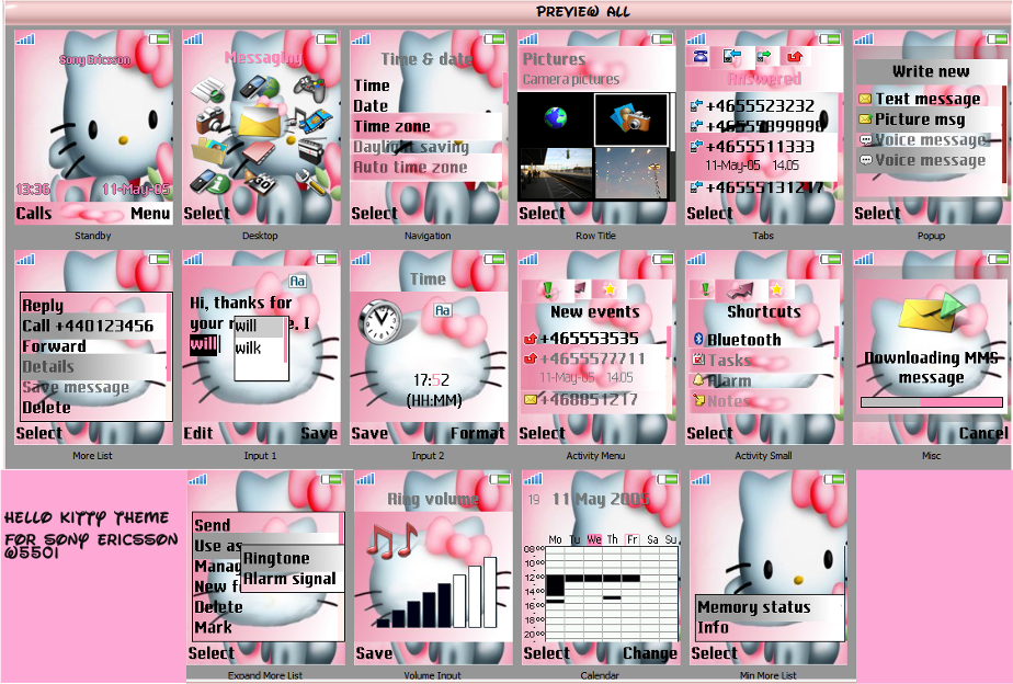 Hello Kitty Theme