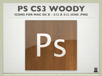 Photoshop Wood Icons