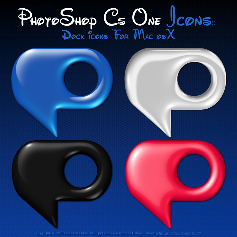 PS CS-ONE Icons