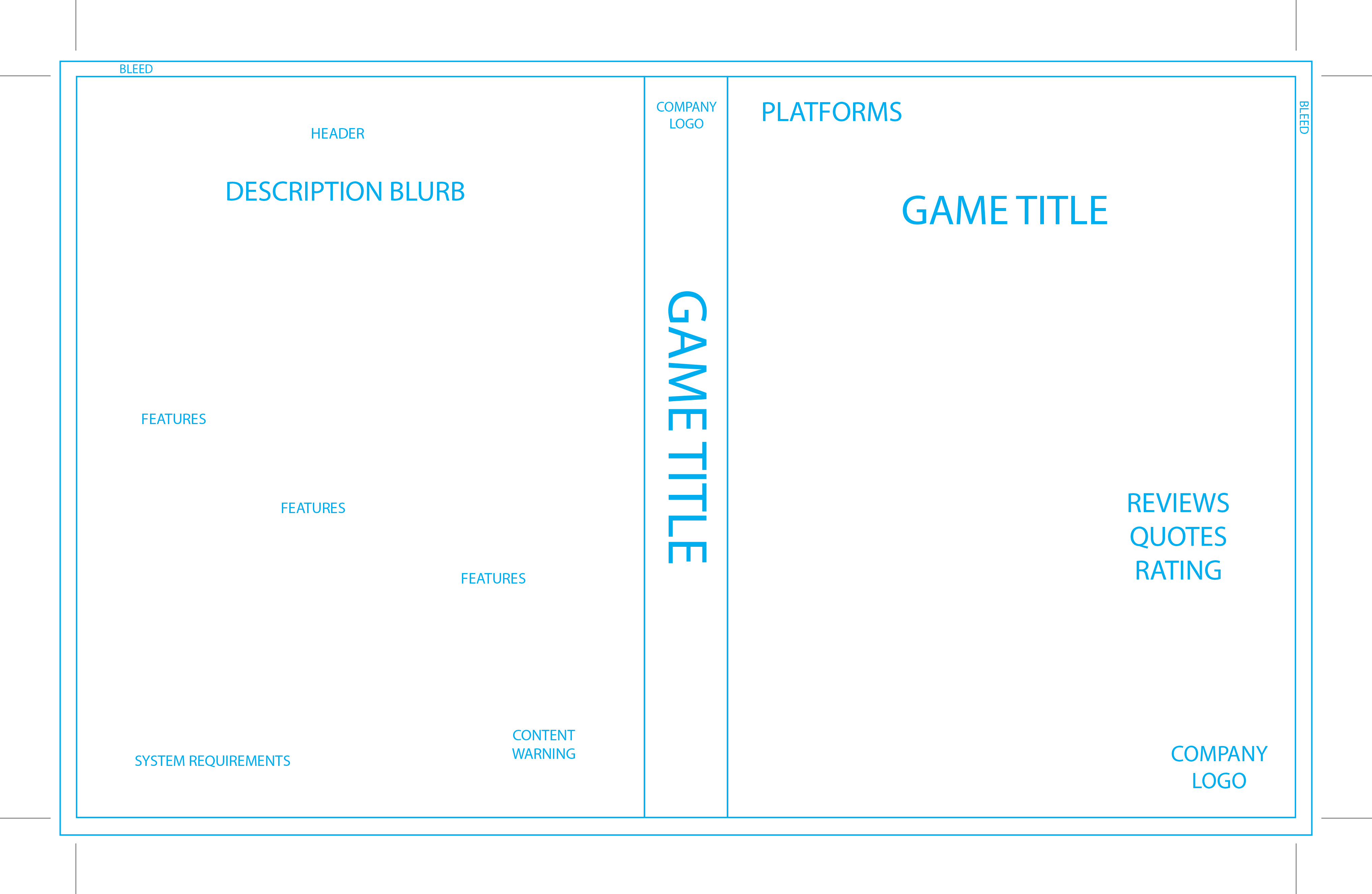 Game Cover Template by TheUniverseReborn on DeviantArt