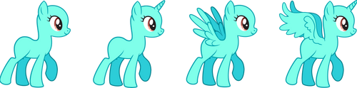 F2U Ultimate Mare Base MSPAINT-AI-PSD by Rainseed