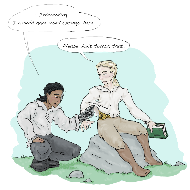 Bo and Erris Have Words