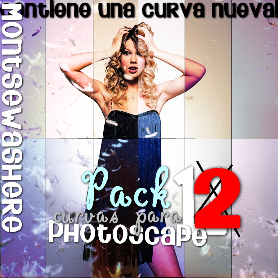 Pack 12 Curves for Photoscape with 1 NEW CURVE