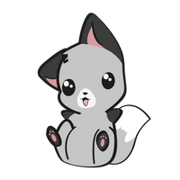 Chibifox silver