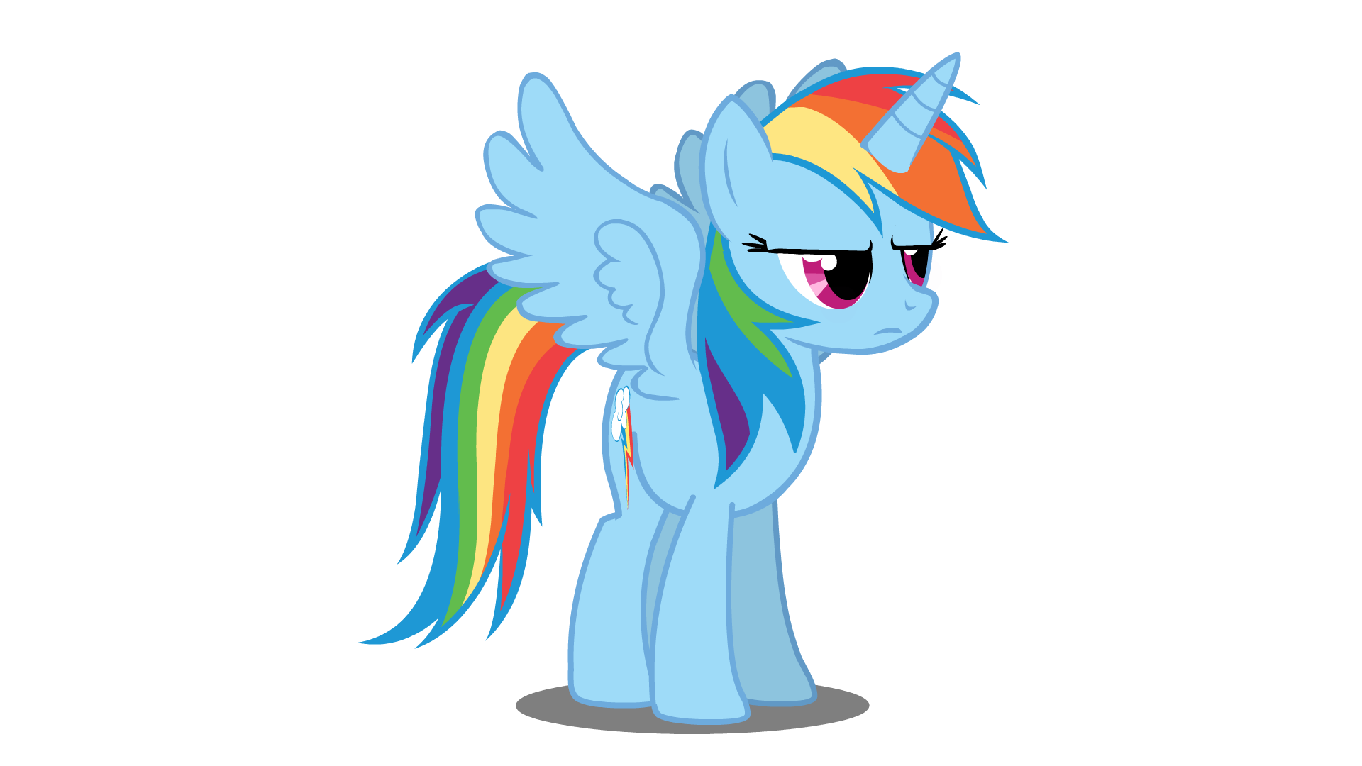 Rainbow Dash Alicorn Animation. by PonyBrake on DeviantArt