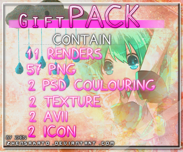 My gift pack=w=