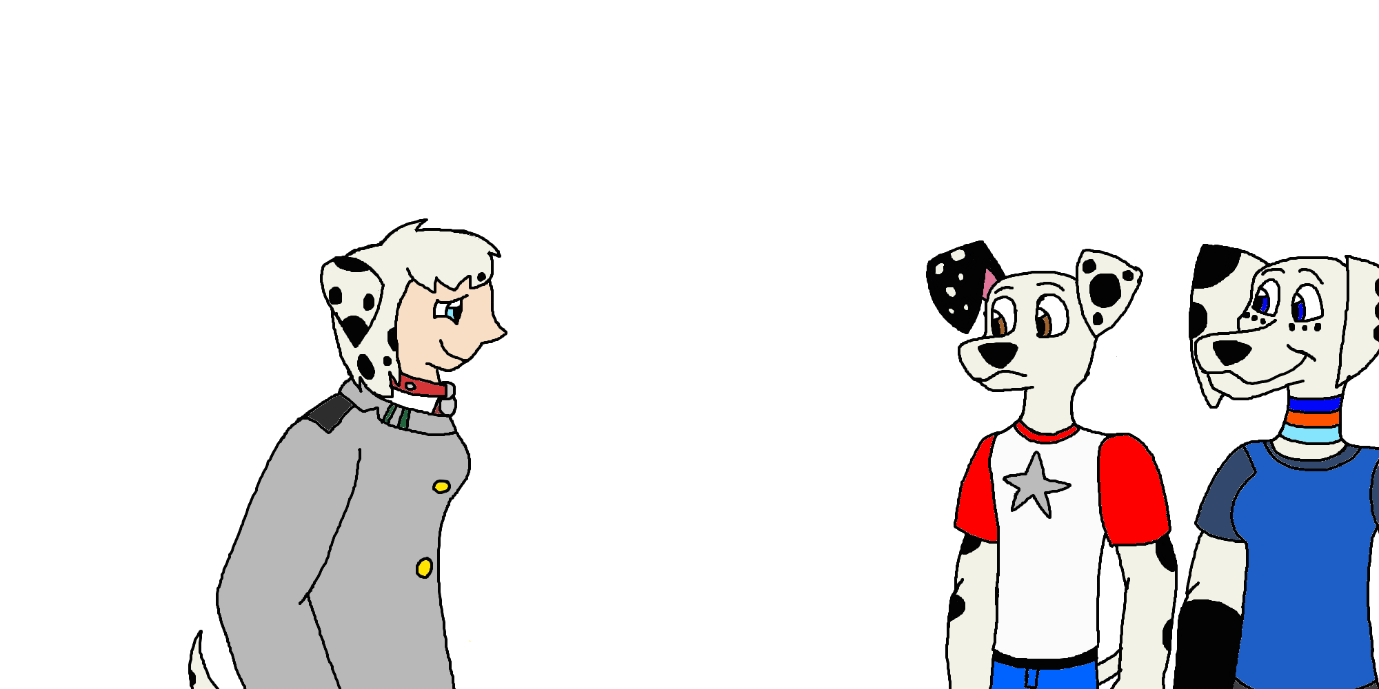 Dylan and Dolly meets Okainu Shirokuro by JarredDearly2021 on DeviantArt