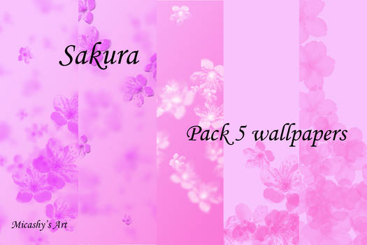 Sakura - Pack 5 wallpapers