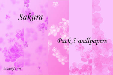 Sakura - Pack 5 wallpapers