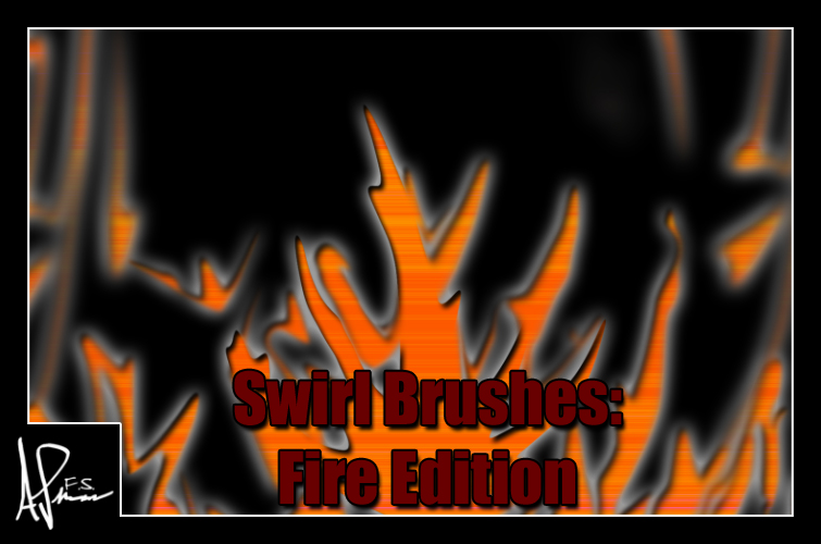 Fire Swirl Brush Pack 1