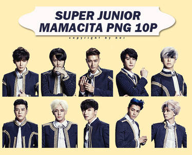 Super Junior 7th Album MAMACITA png 10P