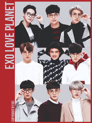 EXO LOVE PLANET 9P png