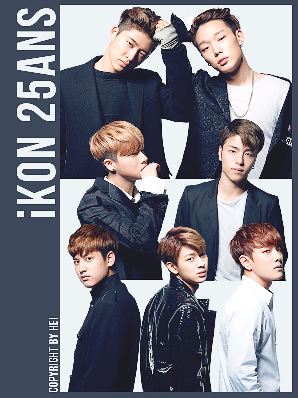 iKON 25ans 7P png