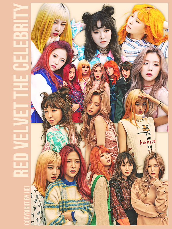 Red Velvet The Celebrity 11P png