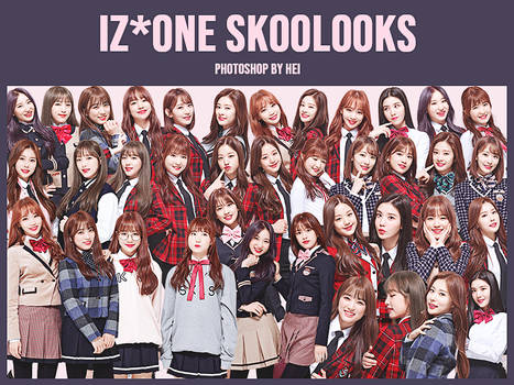 IZONE SKOOLOOKS 34P png