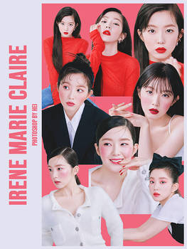 Red Velvet Irene Marie Claire 8P png