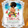 Tropical Poster/Flyer Free PSD