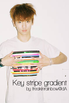 Key Shirt Gradient Stripes