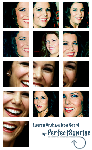 Lauren Graham icon set 1