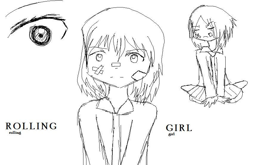 Rolling Girl animation by chicgurl95 on DeviantArt