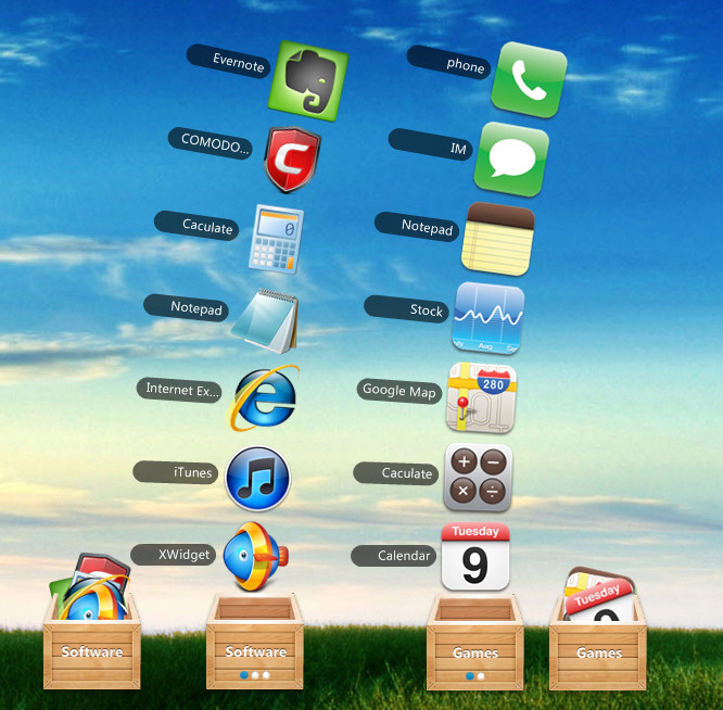 StackBoxFan1.2 for xWidget