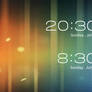 Android ICS LockScreen Clock