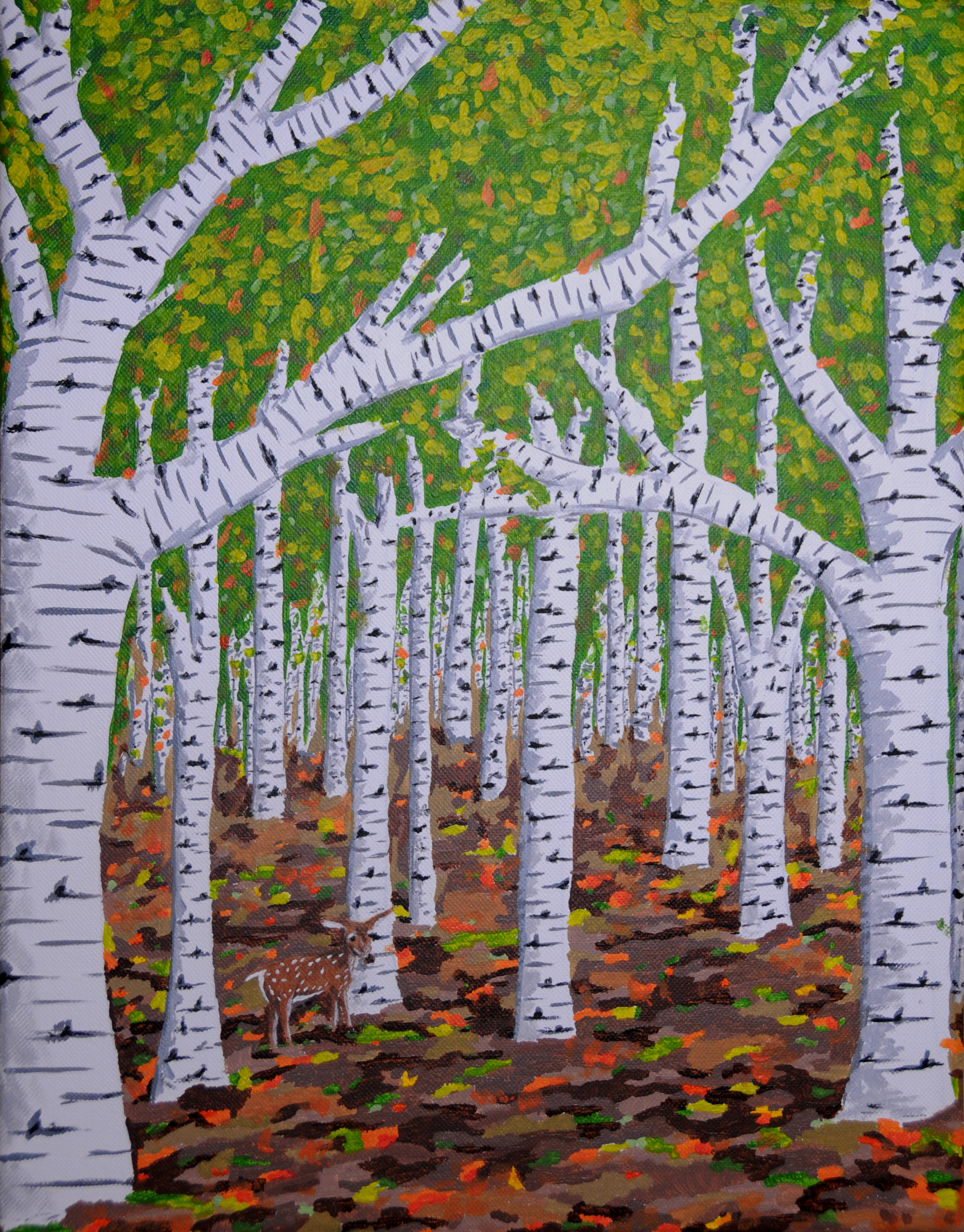 Woods-Inspired by birches