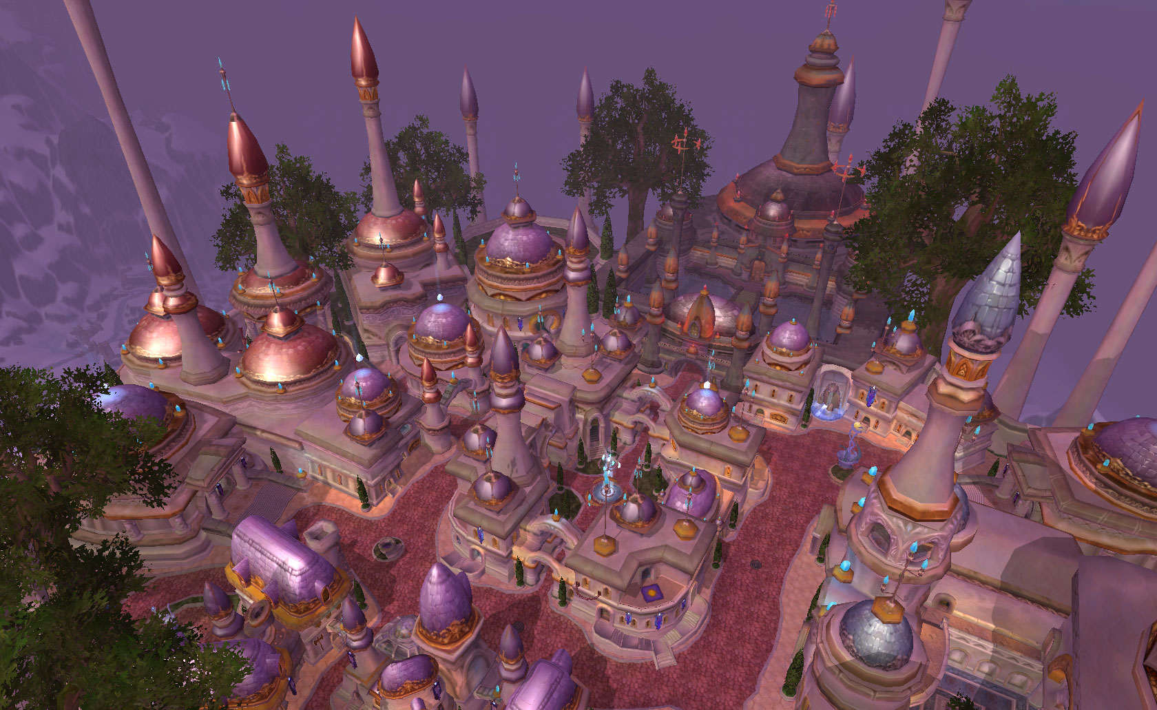 Dalaran Skyline by marcus-ishan on DeviantArt