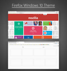 Firefox Windows 10 Theme
