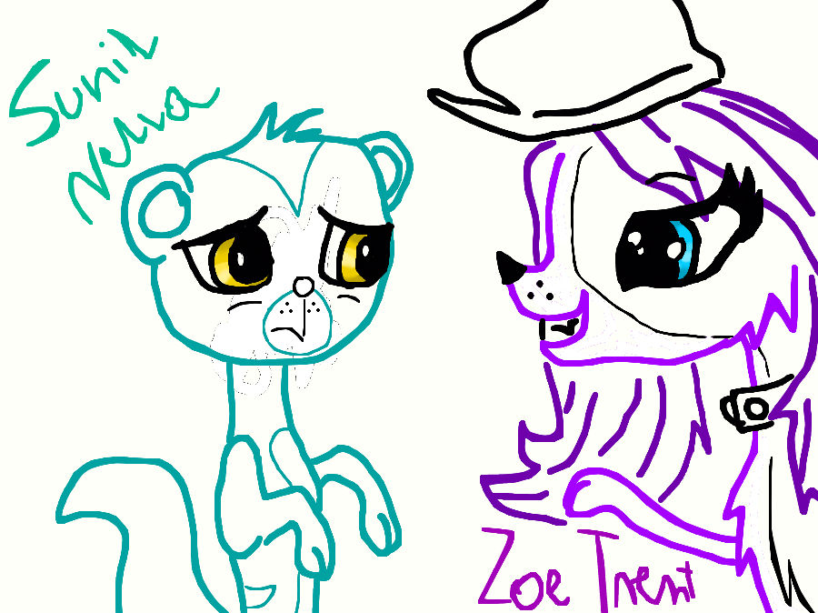 Sunil and Zoe by CadenceANDChrysalis on DeviantArt