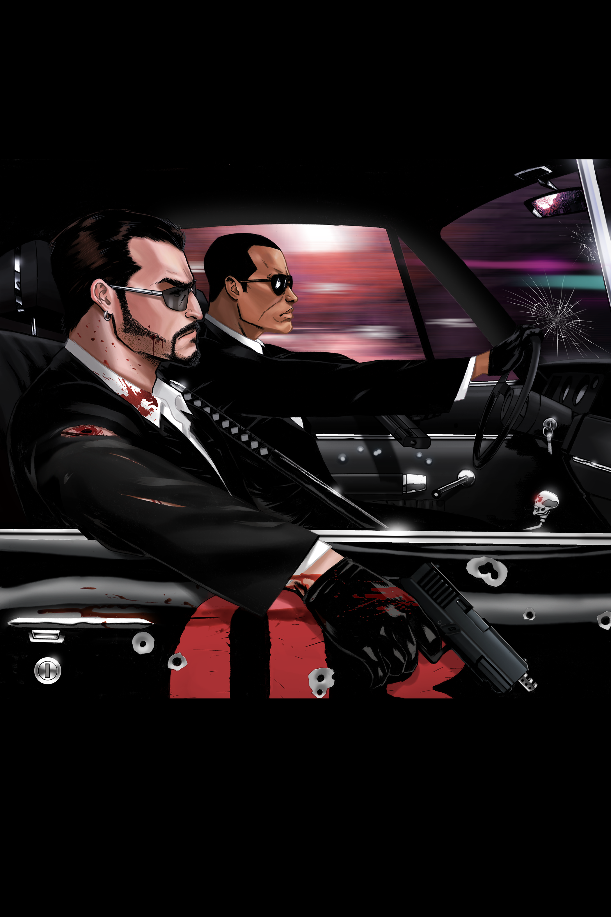 BLAZE BROTHERS Issue # 3 Cover