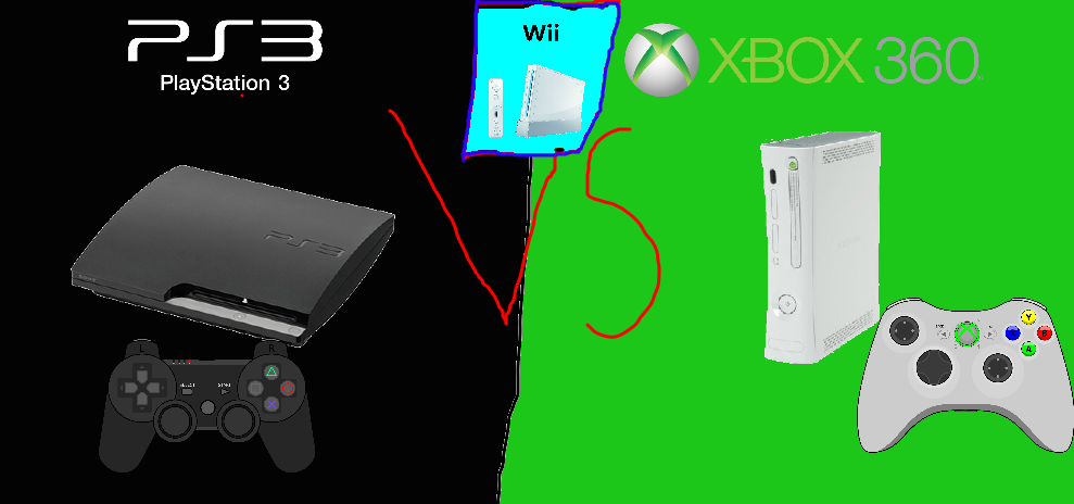 Ps3 Vs Wii Vs Xbox 360 By Timmylogo5 On Deviantart