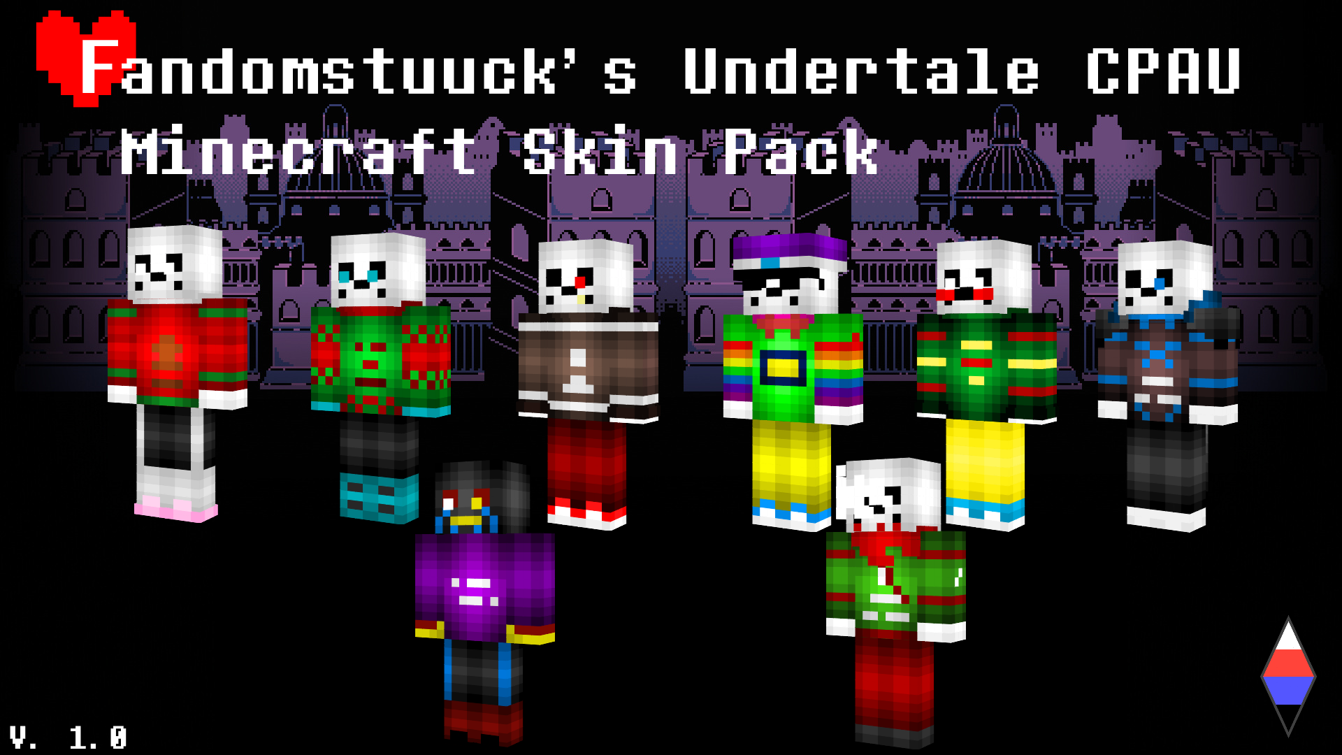 MisterPirateOfficial's Minecraft Skins  Minecraft skins, Undertale, Minecraft  skin