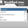 Modified Mac cursors