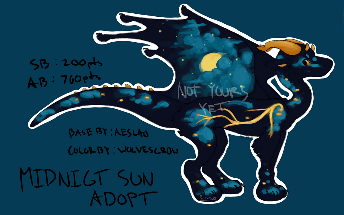 Midnight Sun Adopt [closed] by WolvesCr0w on DeviantArt