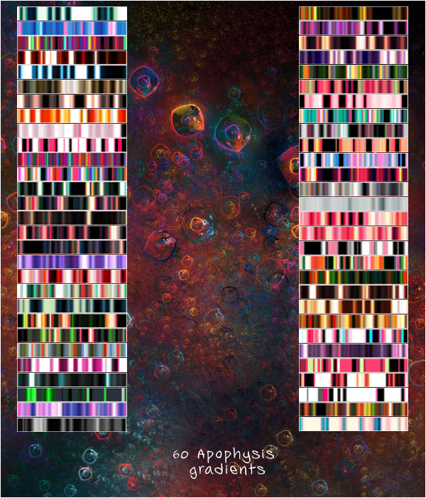 60 Apophysis Gradients by Gurly