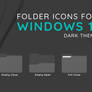 Folder Icons For Windows 11 Dark Theme