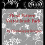 Floral Pattern Vector Brushes