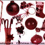 Christmas decoration brushes