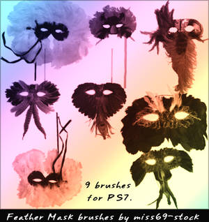 Masquerade Mask brushes