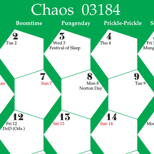 Discordian Calendar 03184 by toa267 on DeviantArt